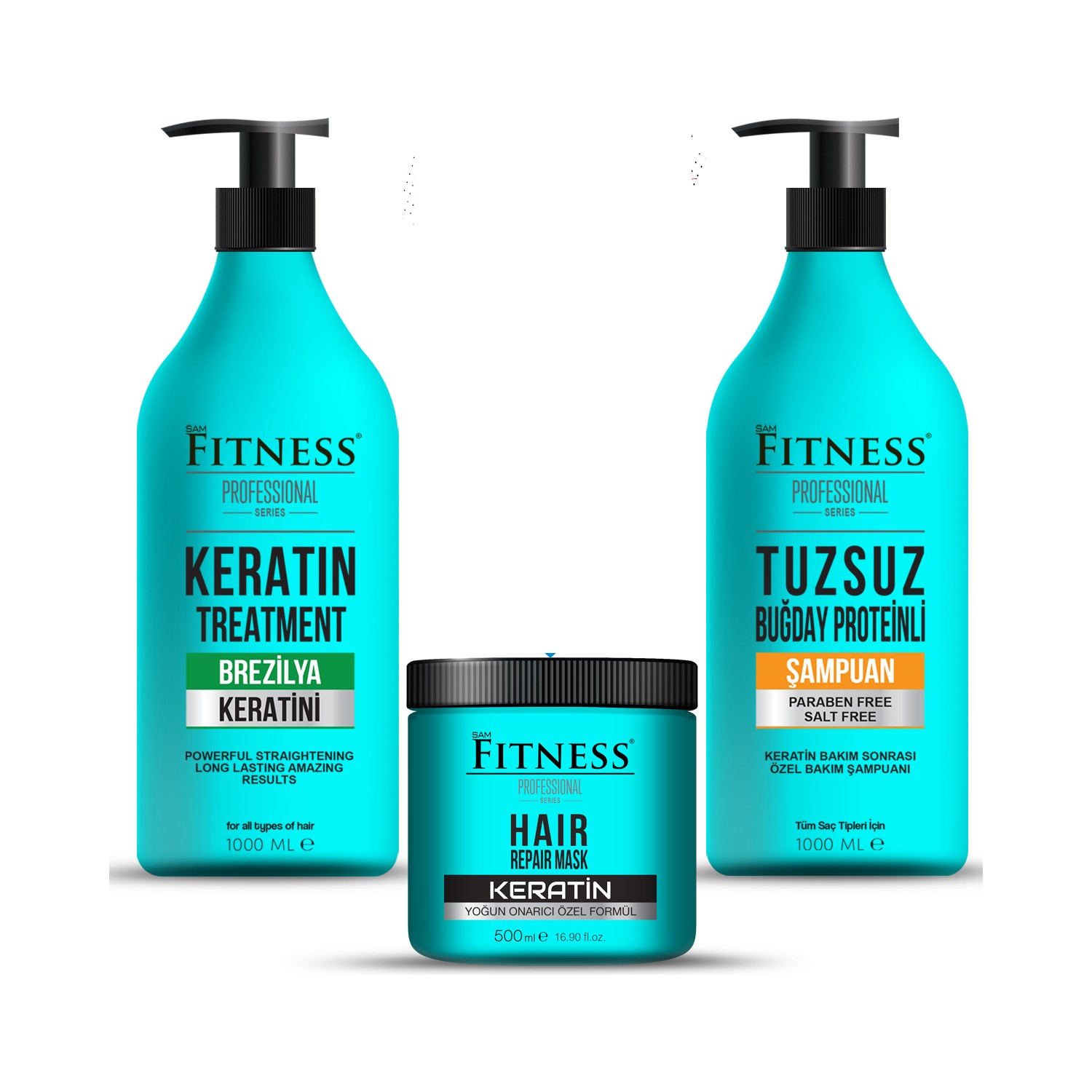 Keratin Treatment + Keratin Hair Mask Set